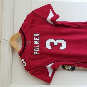 CARSON PALMER ARIZONA CARDINALS WOMENS JERSEY RED